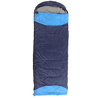 Imagem de Sacos de dormir, sacos de dormir respiráveis ​​e adequados para a pele para acampar ao ar livre(azul-marinho)