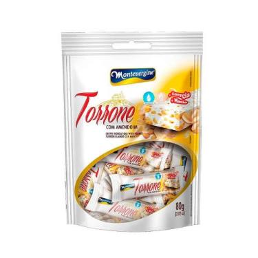 Imagem de Mini Torrone com Amendoim Montevérgine Pacote 80g - Montevergine
