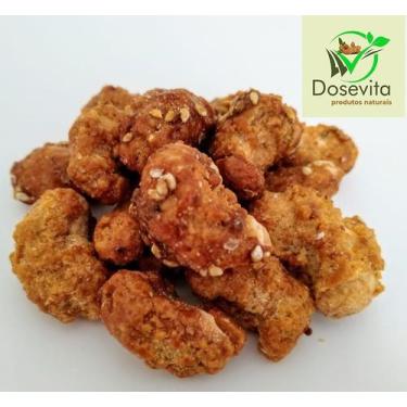 Imagem de Castanha de caju caramelizada com gergelim, com 1kg. - Dosevita