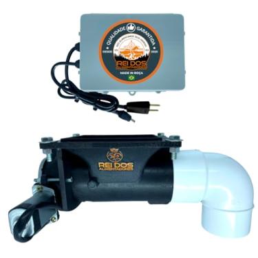 Imagem de Mecanismo Dosador de Ração sem o Timer Digital Bivolt, ideal para alimentar para Cachorro Cavalo Bovino Ovelha Carneiro Cabrito Porco Galinha Pato Coelho Peixe