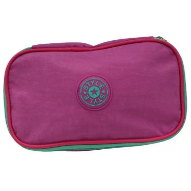 Imagem de Estojo Multiuso c/ Ziper Style 2443850 Lilás - Quanhe