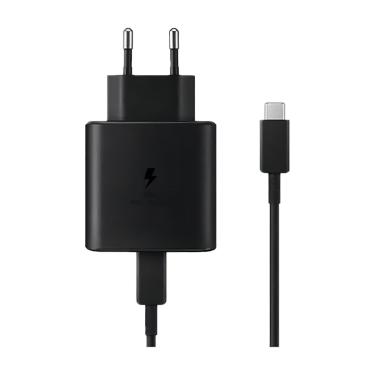 Imagem de Adaptador Para Celular USB-C Turbo Carregamento Fast Preto