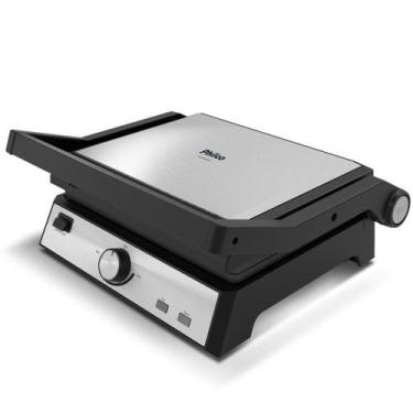 Imagem de Grill Philco 2 em 1 Chapas Removíveis e abertura 180 PGR50A, 220V
