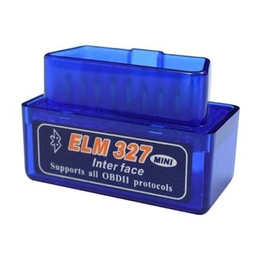 Imagem de Scanner Automotivo Bluetooth OBD2 Android Elm327 V2.1 Original ECU Mini 327 EML Bluethooth Conexão Rápida iOS ideal para uso doméstico e trabalho