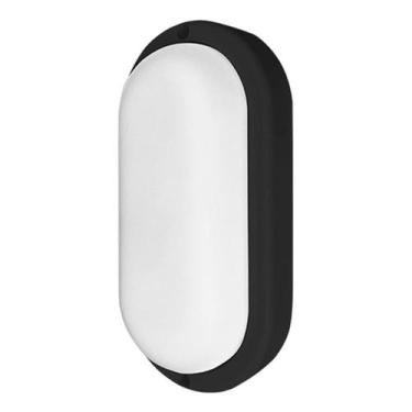 Imagem de Arandela LED Tartaruga Phare Preta 24W 3000K Branco Quente 1440 Lumens