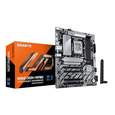 Imagem de Placa Mãe Gigabyte B860 DS3H WIFI6E (LGA 1851/4xDDR5/HDMI/DP/M.2/USB 3.2)