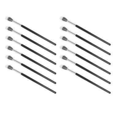 Imagem de Sonew Sonew 12 Peças de Pincel para Blush, Conjunto de Pincéis de Maquiagem, Cerdas Macias, Portátil, Pequeno, Conjunto de Pincéis Cosméticos para Base de Blush