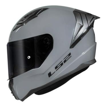 Imagem de Capacete LS2 FF810 Vigo Monocolor Cinza Nardo, 58