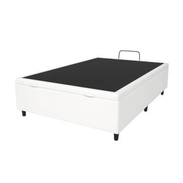Imagem de Cama Box Bau Casal Premium Blindada Super Reforçada Suede - So1clique