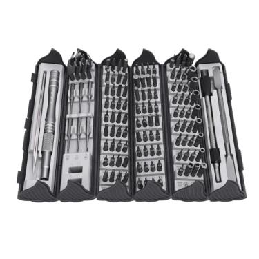 Imagem de Luocute 128 Em 1 Conjunto de Chaves de Fenda de Precisão Eletrônica, Kit de Ferramentas de Reparo Magnético Profissional Com 116 Bits de Alta Dureza para PC para Laptop para Laptop de
