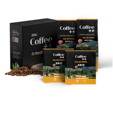 Imagem de Coffee Mais | Café Super Especial │ Kit Diversos (Luiz Paulo, Drip + Moído)