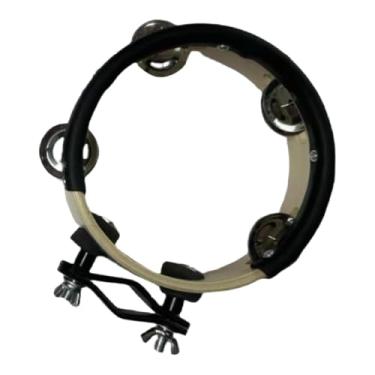 Imagem de simhoa Pandeiro de percussão para bateria, instrumento musical de mão, Bege