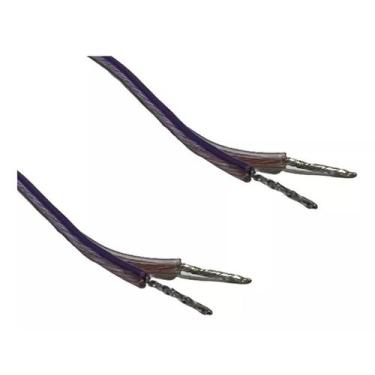 Imagem de Fio Cabo Ponta Estanhada P/ Faltante Caixa Som 2x2,50mm 5m - Smart