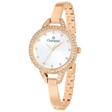 Imagem de Relógio CHAMPION feminino analógico rosê CF24519Z