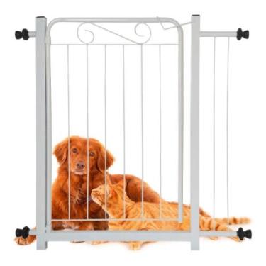 Imagem de Grade Segurança Para Cachorro Cães Pet Bebês 69 à 84cm - SHOP BUDI, Br