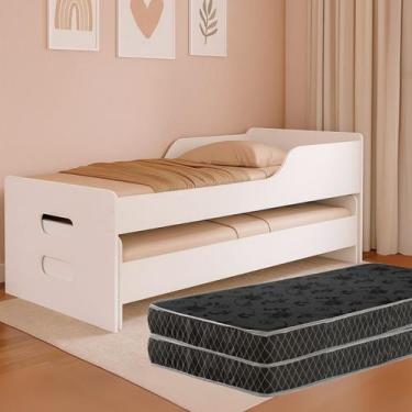 Imagem de Bicama Completa com 2 Colchões Conforto Funcionalidade e Design Modern