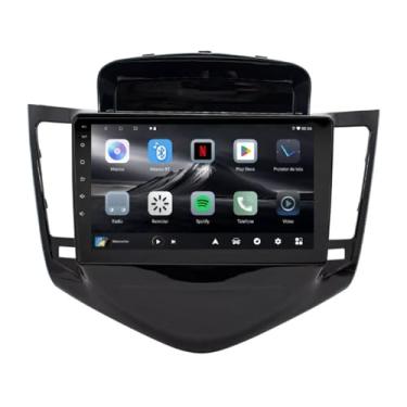 Imagem de Central Multimídia Cruze LT LTZ 2011 2012 2013 2014 2015 2016 Adak G2 Tela de 9" QLED 2GB de RAM 64GB Android Auto e Carplay + Câmera de ré Black Piano - PLAY-2964/G2