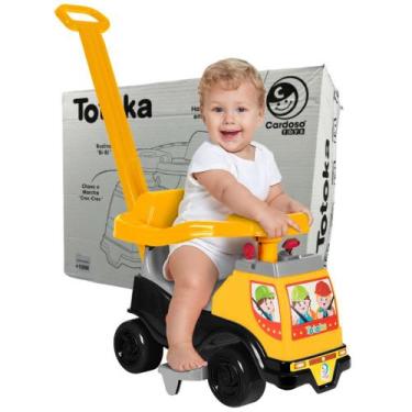 Imagem de Carrinho Trator Passeio Totoka Andador Infantil Menino Bebe - Cardoso 