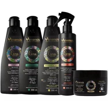 Imagem de Kit Arvensis Shampoo Condicionador Ativador Day After Geleia