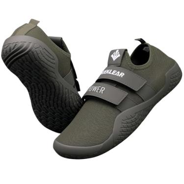 Imagem de M MANUEKLEAR Manueklear Deadlift Shoes - Sapatos De Levantamento De Peso Para Homens E Mulheres - Sapatos De Agachamento Para Levantamento De Peso Fitness Cross-Trainer Barefoot Gym Training Sneaker