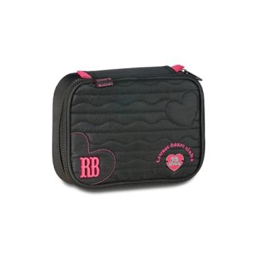 Imagem de Estojo Rebecca Bonbon Box 100 Pens Juvenil Escolar Feminino - Preto
