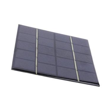 Imagem de Carregador De Painel Solar Portátil 3W 5V Micro Polysilicon DIY Sistem