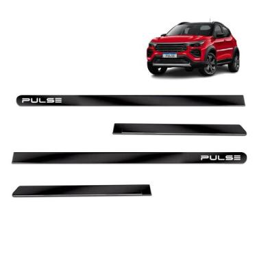 Imagem de Friso Preto Brilhante Lateral Largo Pulse 2021 a 2023 - SHEKPARTS