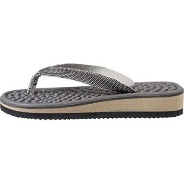 Imagem de Chinelo Dedo Anabela Mundoflex Grafite Ref. 804 Tamanho:33/34