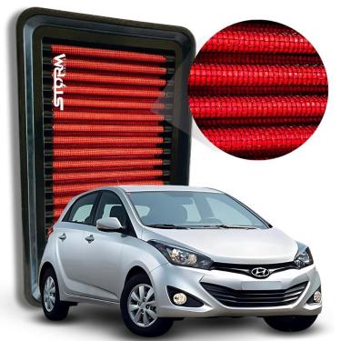 Imagem de Filtro Ar Esportivo Hyundai Hb20 1.0 12V Ano 2012 A 2019