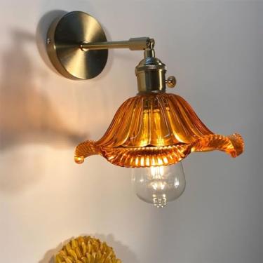 Imagem de Lâmpada De Parede De Latão Nórdico, Lâmpada De Parede Personalizada Criativa Retrô, Adequada Para Sala De Estar Corredor Bar Café Restaurante Iluminação Decorativa (Estilo 4)