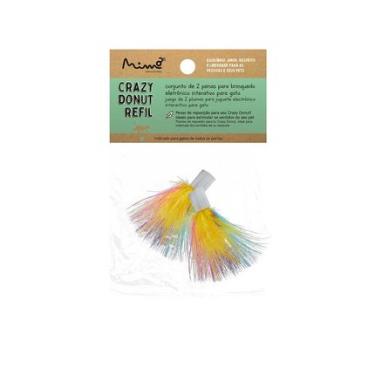 Imagem de Brinquedo interativo para gato Mimo Tech reposição pena Cj 2 Pcs - PP016OUT [Remanufaturado] PP016OUT