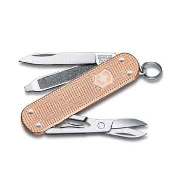Imagem de Mini Canivete Suíço Classic Colors Alox 5 funções Fresh Peach Victorin