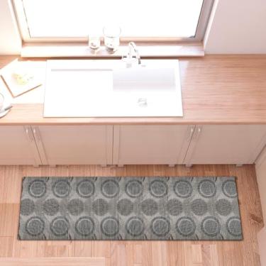Imagem de Passadeira Antiderrapante para Cozinha 1,00x43cm Retangular Emborrachado (Estampa 18)