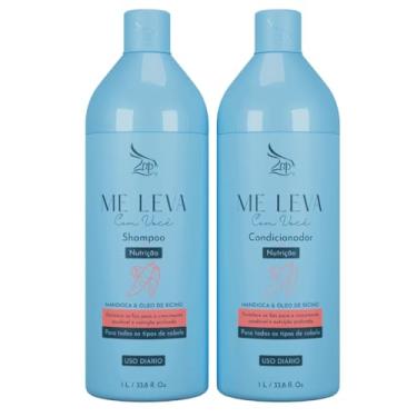 Imagem de Zap - Kit Shampoo + Condicionador Me Leva Com Você Mandioca & Rícino 1L