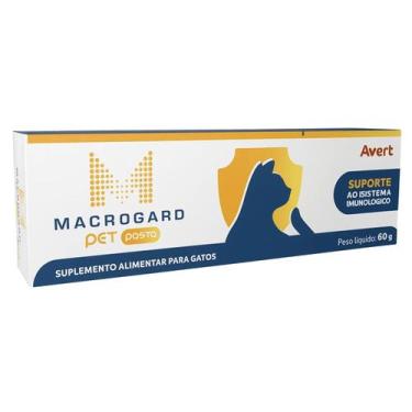 Imagem de Macrogard Pasta 60 g  Suplemento Imunológico para Gatos - Avert
