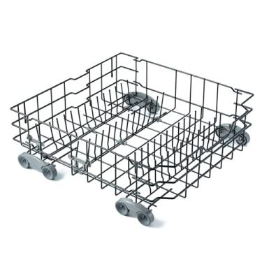 Imagem de WD28X25960 peças de reposição para prateleira inferior para lava-louças GE inferior gaveta rack rack 21,8'' x 20,6'' x 7,3'' GE PDW7880G00SS GDWT368V55SS perfil lava-louças inferior conjunto rack 1