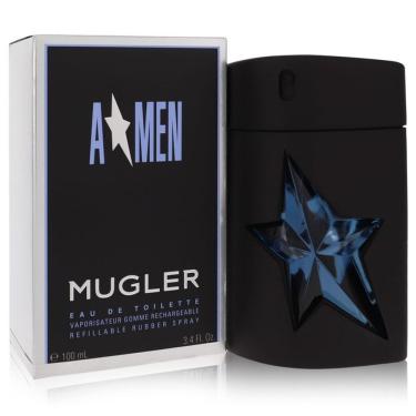 Imagem de Perfume Masculino Angel (rubber) Thierry Mugler 100 Ml Eau De Toilette Refil