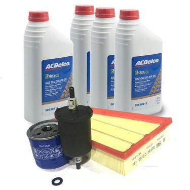 Imagem de Kit Troca Oleo 0w20 Filtros Acdelco Onix 2020 Em Diante Kit1870