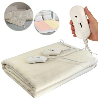 Imagem de Lençol Térmico Casal 160x140cm Com Controlador de Temperatura Importwa