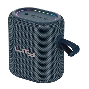 Imagem de Caixa de som bluetooth 10W 5.3 Azul B13A - Lity