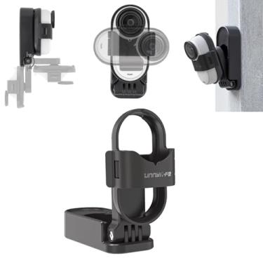 Imagem de CAPART Suporte magnético rotativo para Insta360 GO 3S e GO 3, ajustável vertical e horizontalmente, 180° inclinável 360° giratório, tamanho de bolso, suporte magnético de mesa multifuncional para