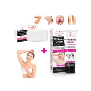 Imagem de Pacote de creme clareador+sabonete clareador para áreas íntimas - Ligh