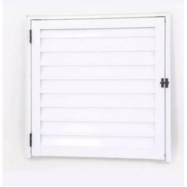 Imagem de Alçapão 60x60 Alumínio Branco Aluan, Branco, 60X60