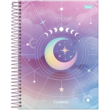 Imagem de Kit de Cadernos, Foroni, 1 Matéria, Capa Dura, Colegial, Cosmos, 80 Folhas, Pacote com 4