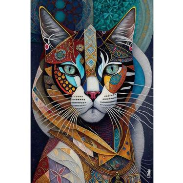 Imagem de Ingooood Jigsaw Puzzle 1000 Pieces- Cat Series - New CAT Generation - Entertainment Toys for Adult Special Graduation or Birthday Gift Home Decor