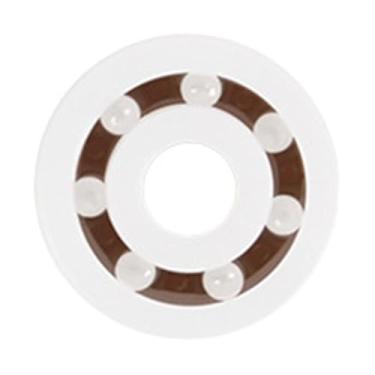 Imagem de Fenteer Rolamento de carretel de pesca, rolamento de cerâmica completo, ferramenta de engrenagem, leve, rolamentos de esferas de carretel de gota d'água, Style B