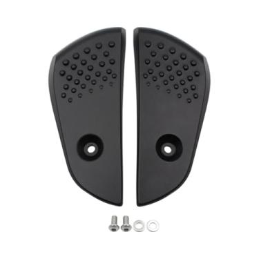 Imagem de Baoblaze Pedais de motocicleta, apoios para os pés, montagem, reparo, elegante, liga de alumínio, substituição, suporte, apoios para os pés resistentes para, Preto