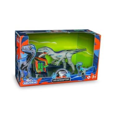 Imagem de Dinossauro Velociraptor Com som Adijomar - Adijomar Brinquedos