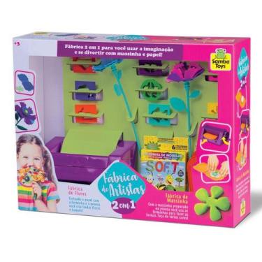 Imagem de Brinquedo Fábrica De Artistas 2 em 1 Samba toys