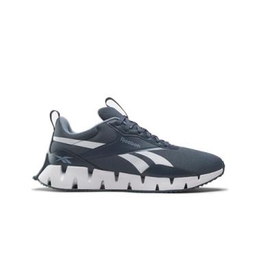 Imagem de Reebok Tênis adulto unissex Zig Dynamica Str, Costa Leste Azul/Vintage Azul/Calçado Branco, 13.5 Women/12 Men